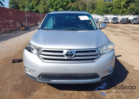 2012 Toyota Highlander Se V6 z USA, uszkodzony, nr VIN 5TDBK3EH1CS119616